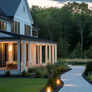 An Evening Stroll to Farmhouse Splendor