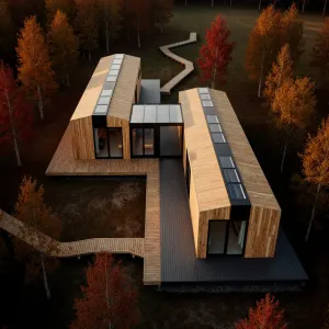 Autumnal Cubist Refuge