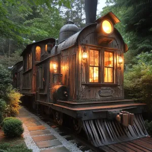 All Aboard the Train House Express
