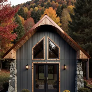 A-Frame Fantasy in Autumn’s Embrace