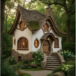 Curvaceous Cottage of Woodland Whimsy