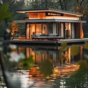 Contemporary Floating Bungalow