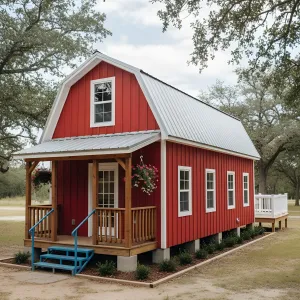 Scarlet Lofted Porch Barnette