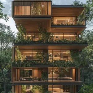 The Jungle-Edged Living Tower