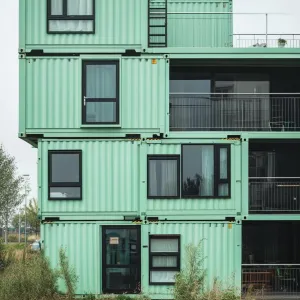 Stacked Containers: The Ultimate Tetris Home