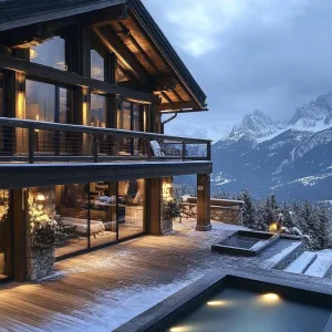 Frostline Timber Spa Chalet