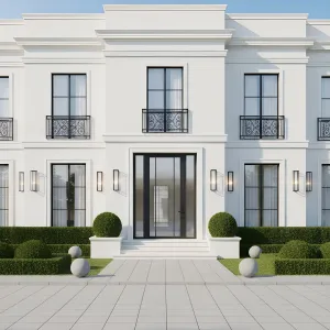 Majestic Minimalist Villa: A Geometry Bonanza