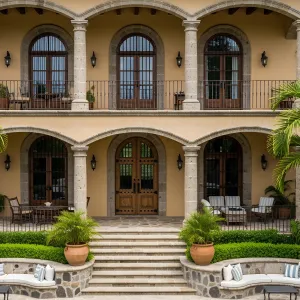 Elegant Echoes: Arched Ambiance