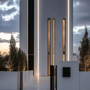 Architectural Marvel: The Sleek Sanctuary
