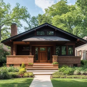Bungalow Beauty: Brick and Beam Delight