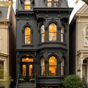 Noir Nook: The Shadowed Residence