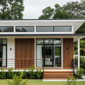 Elevated Simplicity: A Bungalow with a View
