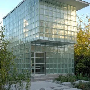 Glass Cube Serenade: The Daylight Sonata