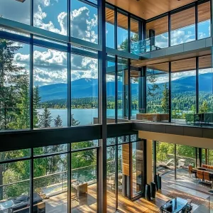Floor-to-ceiling Windows for Natural Light