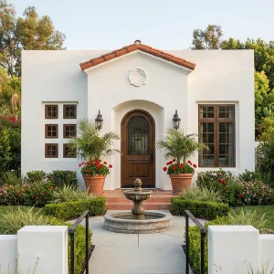 Fountain Walk Spanish Garden Cottage