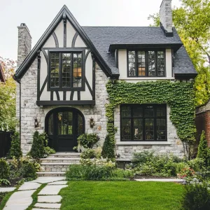 Preview of Charming Tudor-Style Home Embraced by Nature