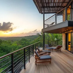 Sunset Serenity Deck