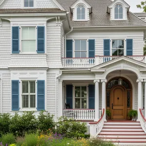 Victorian Dreamscape with Gabled Bliss