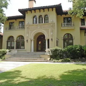 Mediterranean Majesty Amidst Verdant Splendor