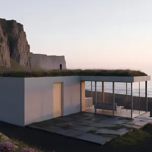 Gleaming Glass Retreat