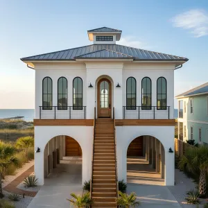 Stilted Arches Bayfront Pavilion