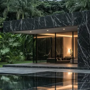 Sleek Serenity: Tropical Escape
