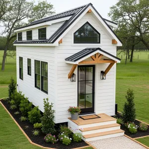 Tiny Homesteader’s Delight: A Quaint Retreat