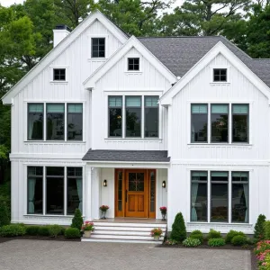 A Gabled Getaway with Timber Touches