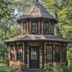 Two-Story Timber Tower Delight