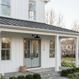 Porchfront Shiplap Farmhouse Street Nest