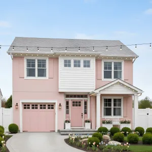 Blush Board-and-Batten Cottage Charm