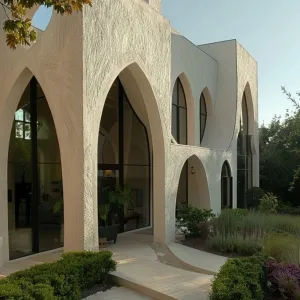 Gothic Arches, Modern Landscape Integration