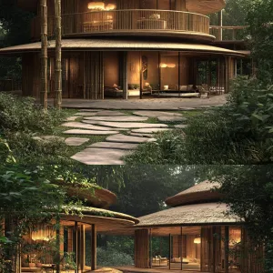 Bamboo Bungalow: The Blissful Hideout