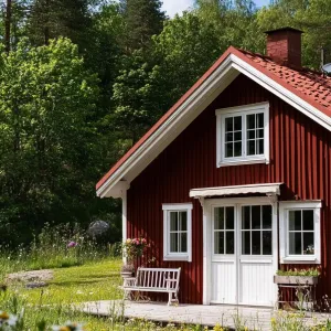 Swedish Bliss: Cottage Cutely Stands Out