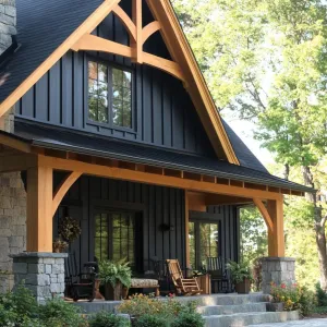 Timber Tales: A Modern Farmhouse Retreat