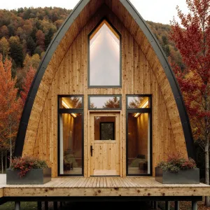 Quirky Cabin Nestled in Autumn’s Arch