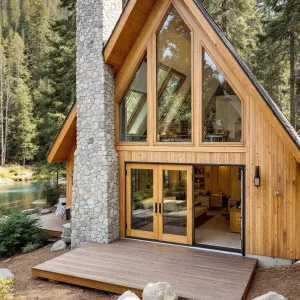 Triangular Getaway Among the Pines