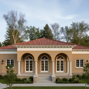 Tuscan Arcade Veranda Bungalow