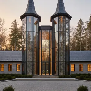 Twin Spires Glass Hall