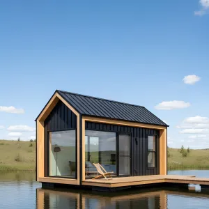 Floating Cottage Chic: The Pondside Pad