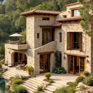 Stone Serenity with a Sip of Espresso