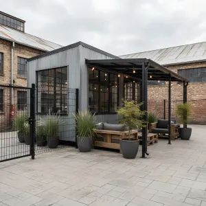 Sophisticated Steel Sanctuary