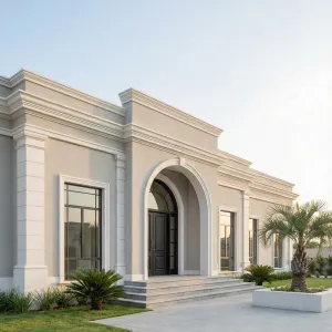 Sunlit Arched Villa Haven