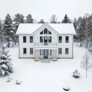 Aurora Balcony Symmetry House