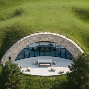 Grass-Fueled Shelter: Nature’s Cozy Bunker