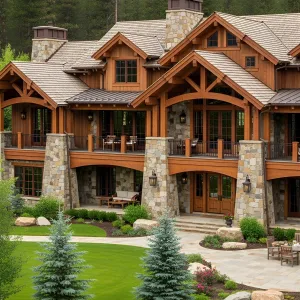 Rustic Elegance Amidst Pines