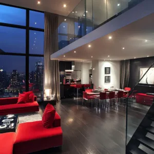 Luxurious Penthouse Elegance
