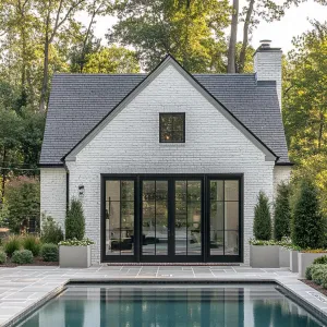 Brick Bliss by the Pool