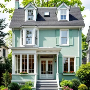 Minty Fresh Brick Oasis with a Temporal Twist