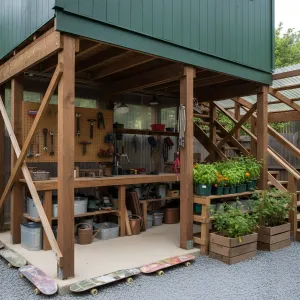 Aerial Alchemy: Garden Haven Loft